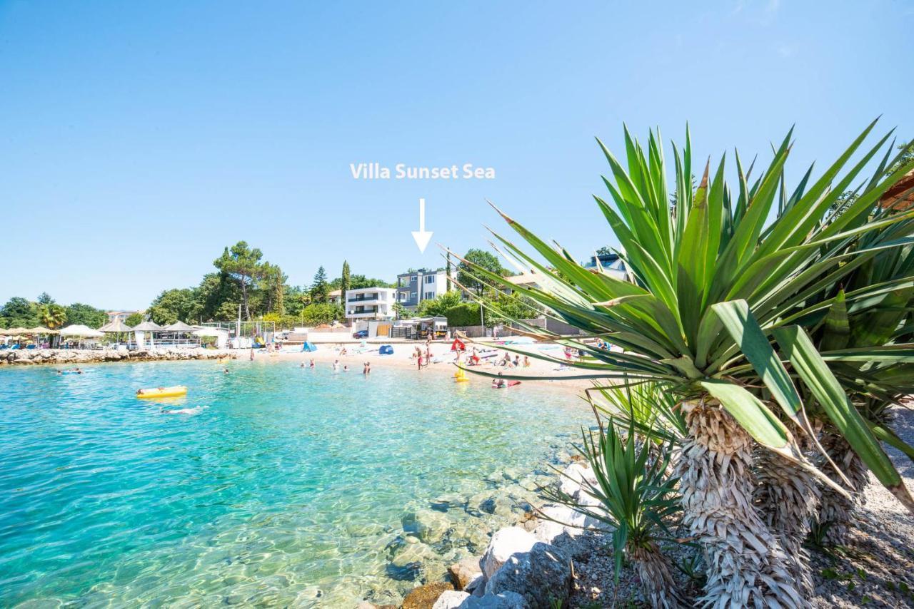 Villa Sunset Sea Njivice Eksteriør bilde